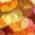 Free Warm Hearts Pattern Stock Photography - 8295572