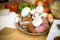 Free Ready To Prepare Pizza Stock Image - 8295591