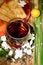 Free Jasmine Tea And Biscuits Royalty Free Stock Images - 8291519