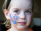 Free Butterfly Face Painting Stock Images - 8293724