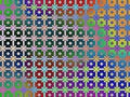 Free Geometric Rainbow Pattern Background 1 Wallpaper Stock Images - 832344