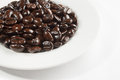 Free Plate With Coffee Beans Royalty Free Stock Image - 8303246
