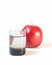 Free Glass With Water And Apple Stock Photo - 8303150