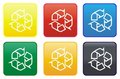 Free Recycle Web Button Stock Image - 8320021