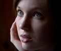 Free Portrait Of The Girl In A Dark Tonality Stock Image - 8320401