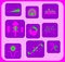 Free Artistic Icons Royalty Free Stock Photography - 8329457