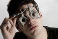Free Optometrist Exam Stock Photography - 8332432
