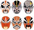Free Traditional Peking Opera Masks Stock Photography - 8337392