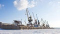 Free Port Cranes. Stock Photography - 8339602