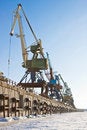 Free Port Cranes. Stock Photography - 8339962