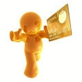 Free Endorsing  Credit Card Stock Images - 8349784