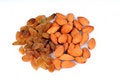 Free Raisins And Almonds Royalty Free Stock Photos - 8358108