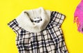 Free Fashion Cloth With Grid Pattern Stock Photos - 8358383