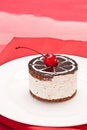 Free Fancy Cake With Cherry Stock Photo - 8359440