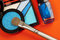 Free Blue Makeup Royalty Free Stock Photo - 8359395