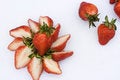 Free Strawberries Slices Royalty Free Stock Photos - 8367918