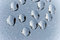 Free Brushed Silver Metallic Background With Silvery Bu Royalty Free Stock Photography - 8366277