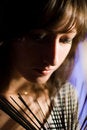 Free Girl And Aromatic Sticks Royalty Free Stock Photography - 8371887