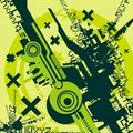 Free Abstract Tech Background Royalty Free Stock Photography - 8375277