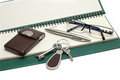 Free Diary, Glasses And Keys Royalty Free Stock Image - 8376576