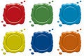 Free Wax Seals Royalty Free Stock Image - 8386206
