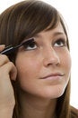 Free Portrait Teenager With Mascara Stock Image - 8394861