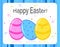 Free Happy Easter Greeting Card Royalty Free Stock Photos - 8390828