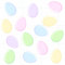 Free Easter Eggs Background Stock Photography - 8390972