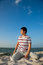 Free Young Man By The Beach Stock Images - 8392614