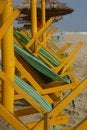 Free Deck Chairs Royalty Free Stock Photography - 840047