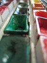 Free Paintbox Closeup Stock Photos - 845273