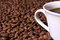 Free Coffee Beans And Coffee Cup Stock Image - 8400741