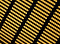 Free Grill With Yellow Stripes Stock Images - 8416514