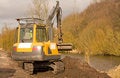 Free Mini Digger Royalty Free Stock Photo - 8417545