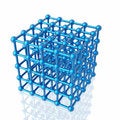 Free Render Of Molecule Royalty Free Stock Photo - 8418795