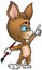 Free Rabbit Painter Stock Photography - 8410932