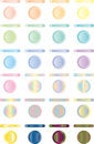 Free Button, Set Of Light Buttons Of Red, Blue, Green.. Royalty Free Stock Image - 8426556