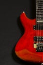 Free Closeup Of An Electric Guitar Stock Photography - 8431532
