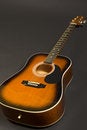 Free Closeup Of An Acoustical Guitar Stock Image - 8431551
