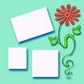 Free Spring Scrapbook Page Stock Photography - 8435392