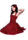 Free Flirting Pin-up Girl Stock Photos - 8435553