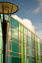 Free Brightly Coloured Modern Building And Streetlamp Stock Photo - 8438520