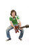 Free Guitar Player Playing His Guitar Royalty Free Stock Photography - 8431797