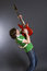 Free Passionate Guitar Player Playing His Guitar Royalty Free Stock Photo - 8431915