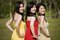 Free Girlfriends Outdoor In The Park Stock Photography - 8433822