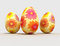 Free Isolated Floral Easter Eggs Stock Images - 8437554