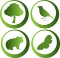 Free Nature Icons Stock Photo - 8446510