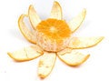Free Orange With Peel Royalty Free Stock Photos - 8455098