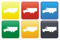 Free Cold Store Truck Web Button Stock Photo - 8455510