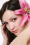 Free The Girl With A Flower Stock Photo - 8450580